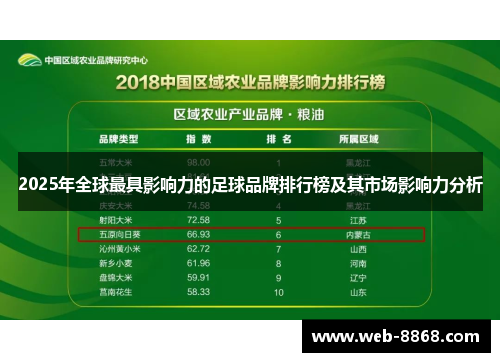 2025年全球最具影响力的足球品牌排行榜及其市场影响力分析 2025年全球最具影响力的足球品牌排行榜及其市场影响力分析