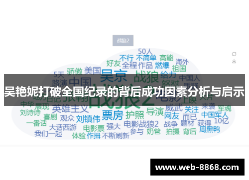 吴艳妮打破全国纪录的背后成功因素分析与启示