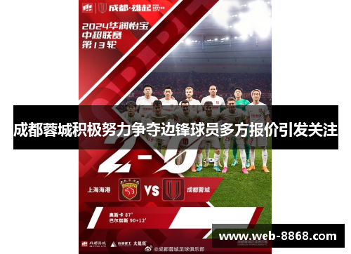 成都蓉城积极努力争夺边锋球员多方报价引发关注