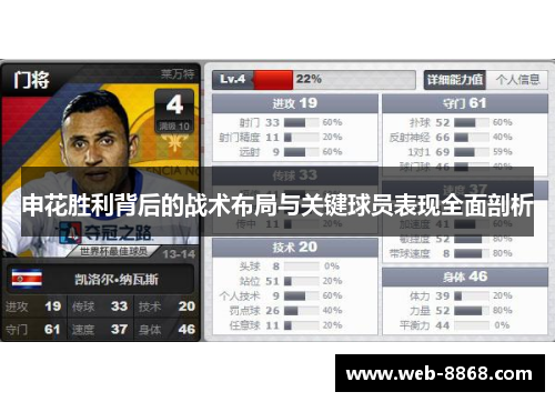 申花胜利背后的战术布局与关键球员表现全面剖析 申花胜利背后的战术布局与关键球员表现全面剖析