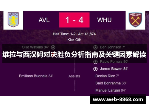 维拉与西汉姆对决胜负分析指南及关键因素解读