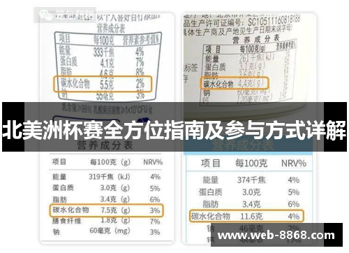 北美洲杯赛全方位指南及参与方式详解 北美洲杯赛全方位指南及参与方式详解